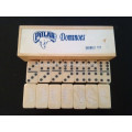 Customized Wooden Box logo Domino set